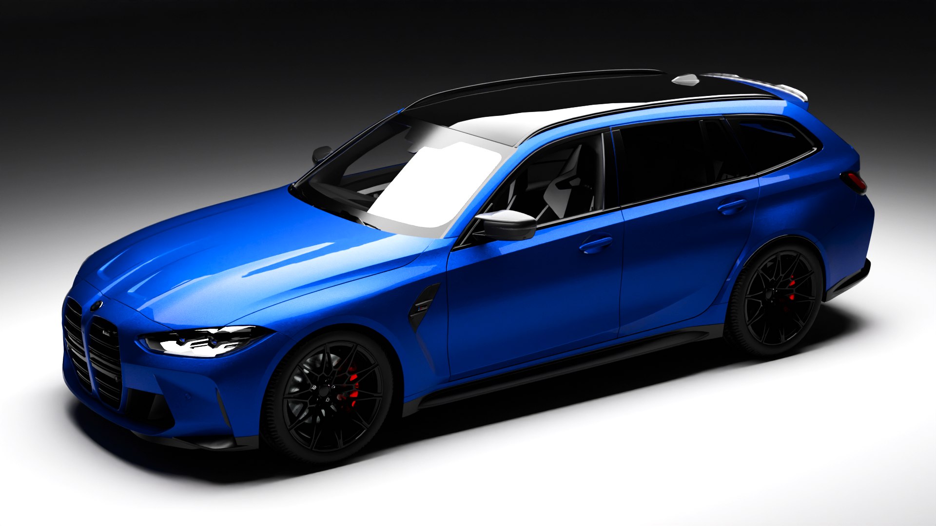 3D BMW M3 Touring Competition - TurboSquid 2289144
