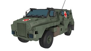 MPV Bushmaster 4x4 Medic model