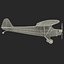 Light Aircraft Piper J 3 Red