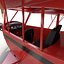 Light Aircraft Piper J 3 Red