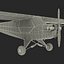 Light Aircraft Piper J 3 Red
