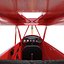 Light Aircraft Piper J 3 Red