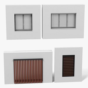 windows blinds 3d 3ds