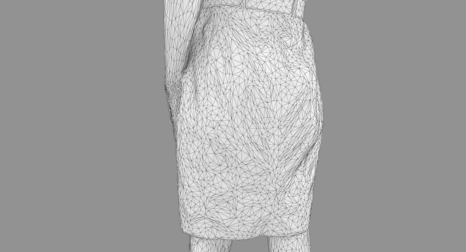 human body 3d model