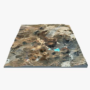 3ds max volcano landscape