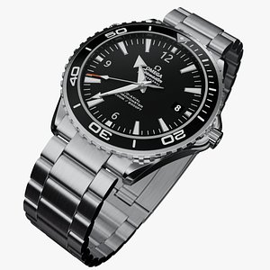 3ds max omega seamaster watch