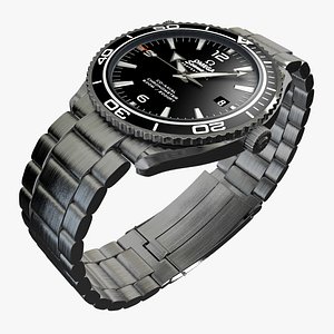 3ds max omega seamaster watch