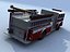 truck firetruck 3d model
