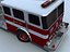 truck firetruck 3d model