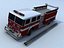 truck firetruck 3d model