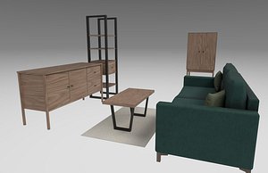 living furniture 3D model