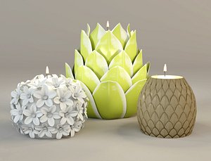 tealight holders zara 3D