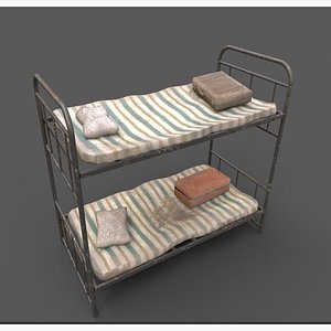 old bunk bed 3D model