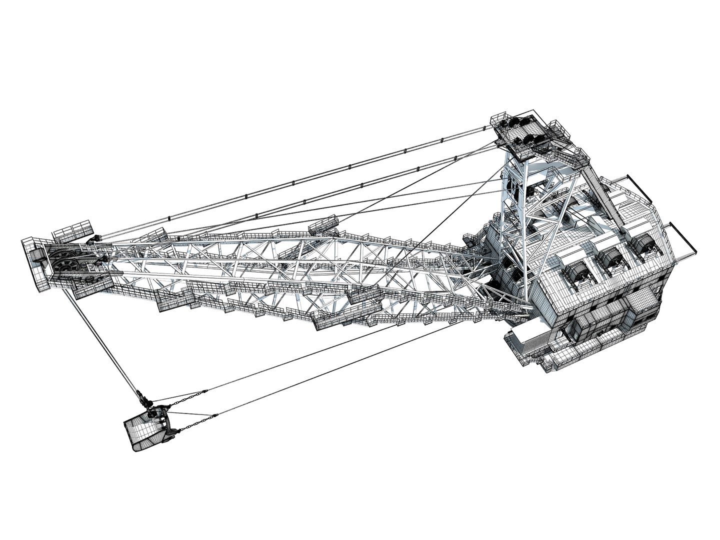 dragline excavator 3D model https://p.turbosquid.com/ts-thumb/AA/fSC0fJ/xUqo8klh/wireframe6/jpg/1551113887/1920x1080/fit_q87/605078342858339623a82a1fe1f1df0b1beb17ee/wireframe6.jpg