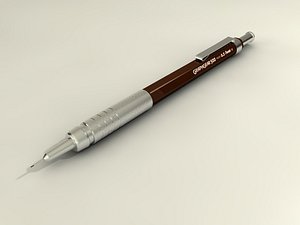 mechanical pencil 3d model