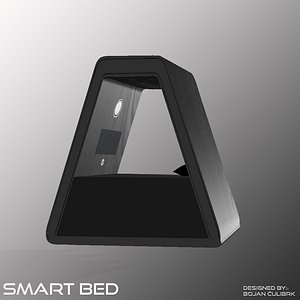 andromeda smart bed 3d model
