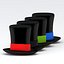 3D model Magic Hat Collection