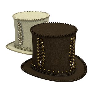 obj steampunk cylinder hat