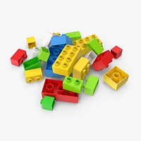 Pile Of Brick Toys