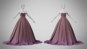 Dress 47 Silent Maroon