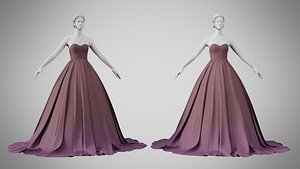 Dress 47 Silent Maroon