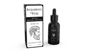 Beard oil Bottle
