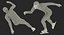 Speed Skater Generic Rigged for Cinema 4D