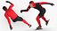 Speed Skater Generic Rigged for Cinema 4D
