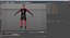 Speed Skater Generic Rigged for Cinema 4D
