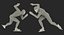 Speed Skater Generic Rigged for Cinema 4D