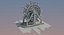 ship wheel 3d model