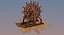 ship wheel 3d model