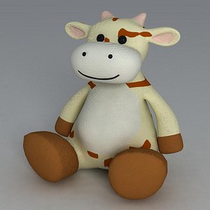 toy cow 3d model