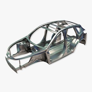 3d model car frame