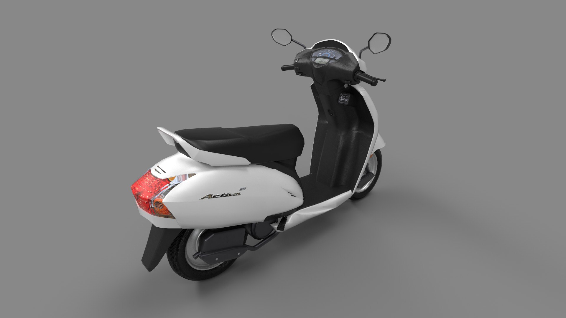 Honda Activa 4gwhite Hd Wallpaper Scooter 6g Activa Photo Honda