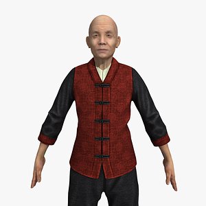 Kung-Fu Master (Rigged)