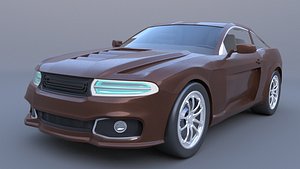 generic car 3D model