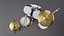 drum percussion drumset 3D model
