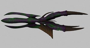 alien space 3d model