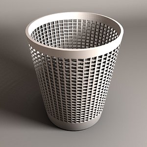 3d garbage bin