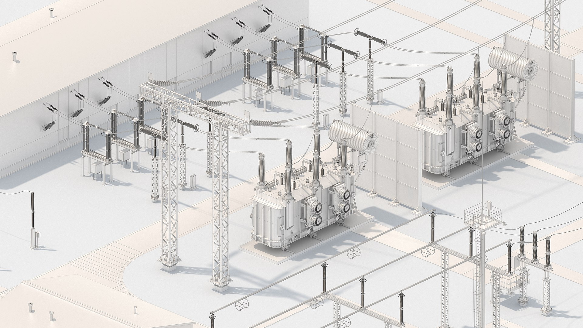 Power substation kitbash 3D https://p.turbosquid.com/ts-thumb/AB/bNYPSF/bE/all_08w/jpg/1664495095/1920x1080/fit_q87/0e81d858be24b1dd55a4ff4e5a37b3a67e0a061f/all_08w.jpg