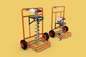 HOLE DIGGER AUGER SOIL DRILL HAND HELD MACHINE FOR EARTH GROUND