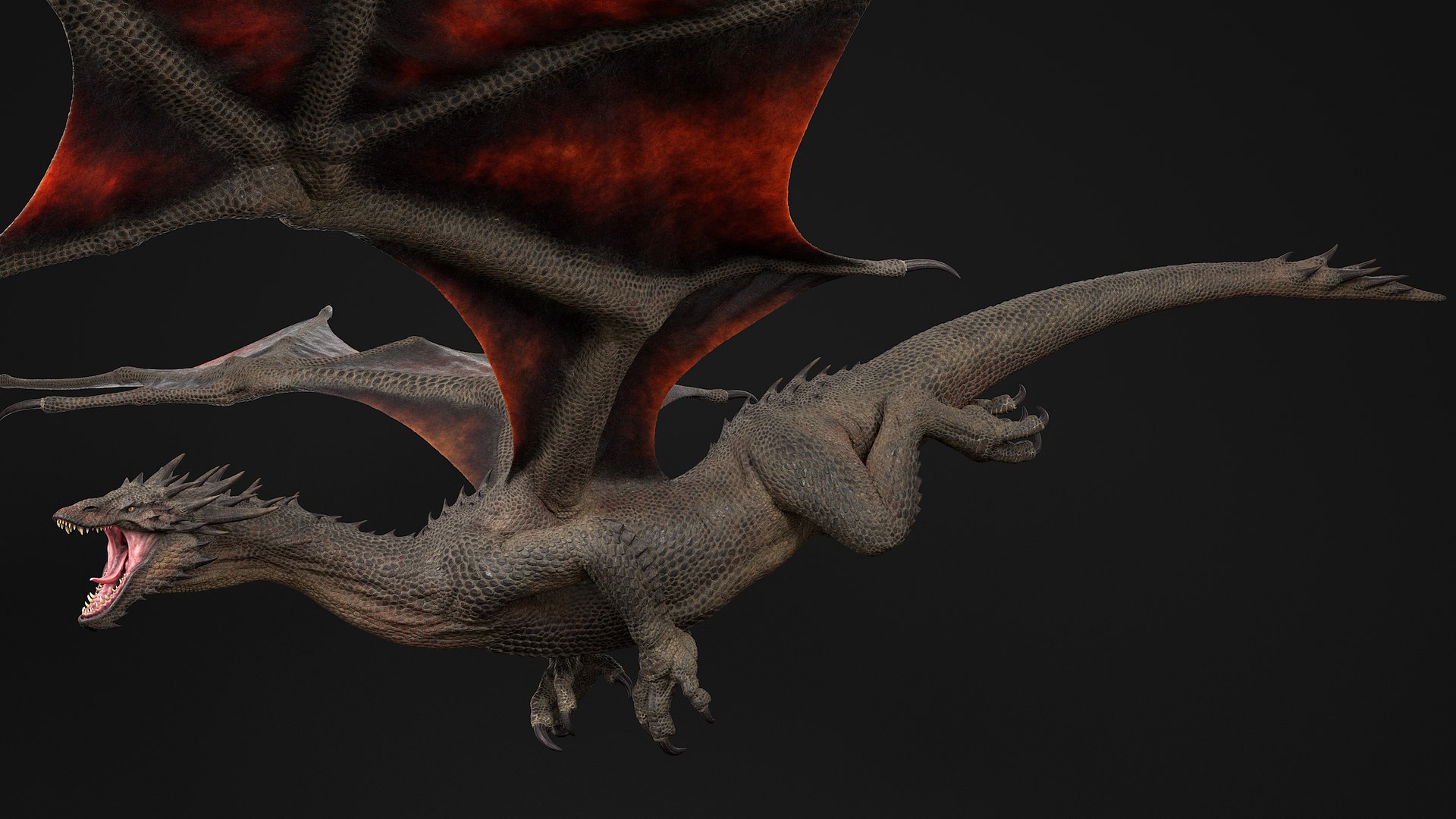 Dragon Adult Rigged 3D - TurboSquid 2027806