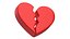 Emoji de corazón roto