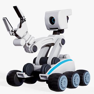 3D Toy Robot PBR