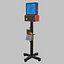 Respiratory Support Machine 3D model