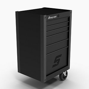 tool storage end black 3D model