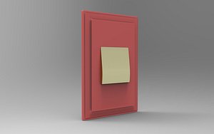 Coisco Push-Button Switch 3D model
