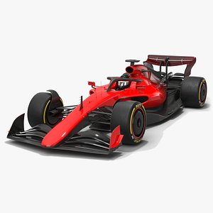 3D model Formula 1 Season 2022 F1 Race Car Mockup