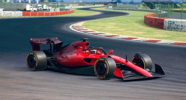 modelo 3d Maqueta de coche de carreras F1 de la temporada 2022 de Fórmula 1  - TurboSquid 1848141